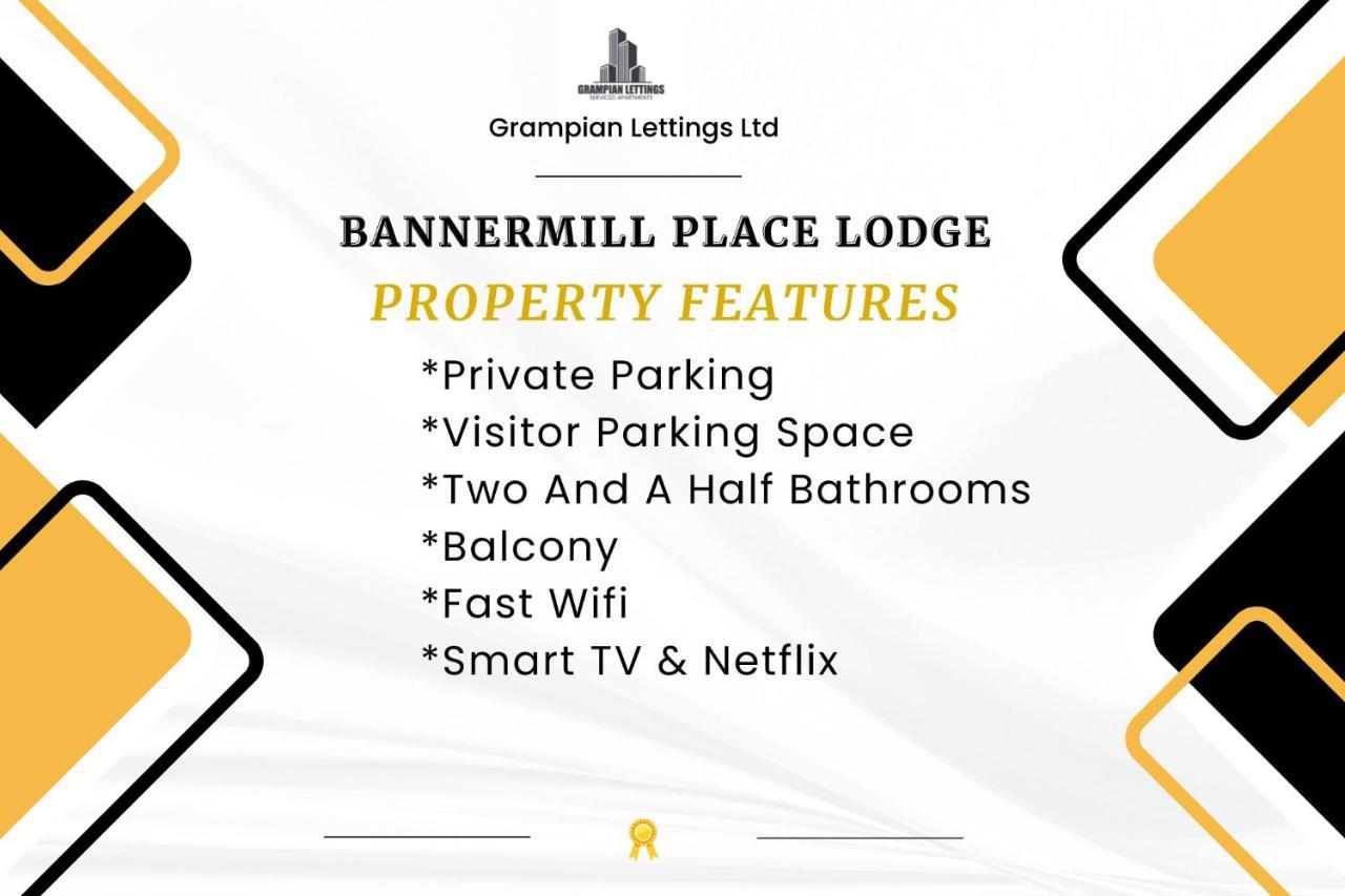 Bannermill Place Lodge ✪ Grampian Lettings Ltd Aberdeen Exterior foto
